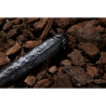 Real Rock Double Gode Straight Slim 30.5 x 3.5cm Noir